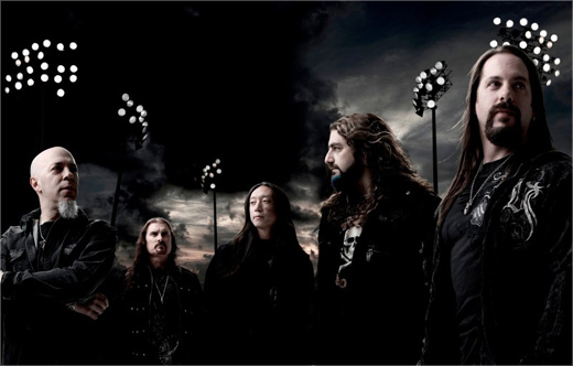 Dream Theater; слева направо: Джордан Рудесс, Джеймс ЛаБри, Джон Маянг, Майк Портной, Джон Петруччи