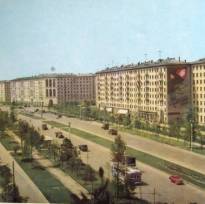 Проспект Ленина. Москва конца 1950-х.