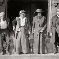Бывшие рабы приехали на съезд в Вашингтоне, 1916 г.