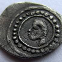 Деньга, найденная в Шуйском уезде. Монета чеканки одного из древнерусских княжеств неизвестная пока официальной науке.