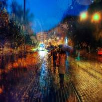 Дождливые городские пейзажи в картинных фотографиях Эдуарда Гордеева (6)