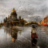 Дождливые городские пейзажи в картинных фотографиях Эдуарда Гордеева (2)
