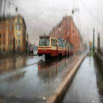Дождливые городские пейзажи в картинных фотографиях Эдуарда Гордеева (7)