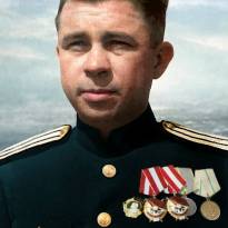 Командир советской подводной лодки С-13 Балтийского флота капитан 3-го ранга А.И. Маринеско (15.01.1913—25. 11.1963).