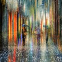 Дождливые городские пейзажи в картинных фотографиях Эдуарда Гордеева (17)