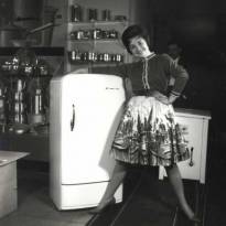 Реклама холодильника «Ока». 1960 г.