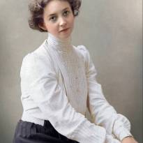 Знаменитая русская актриса начала XX века Вера Комиссаржевская.
