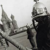 Смотр пожарных дружин в Москве, 1932 г.