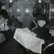 В столичном метро. 1958 г.