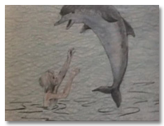 Девочка и дельфин | Музыка: Эдуард Артемьев.