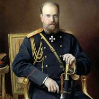 Портрет Александра III. Автор: Куликов Иван Семенович (1875 - 1941).